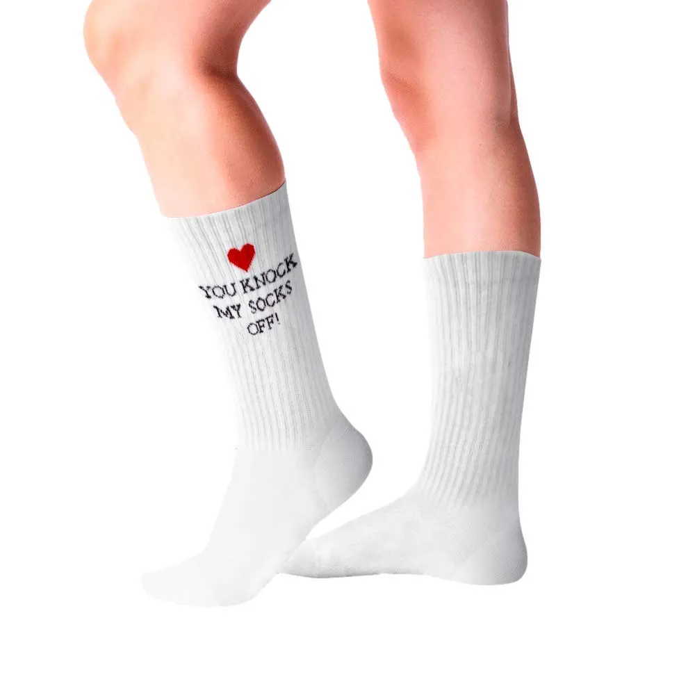 Love Socks with Message - Gift for Women - Novelty Birthday Socks Women's Present - Funny