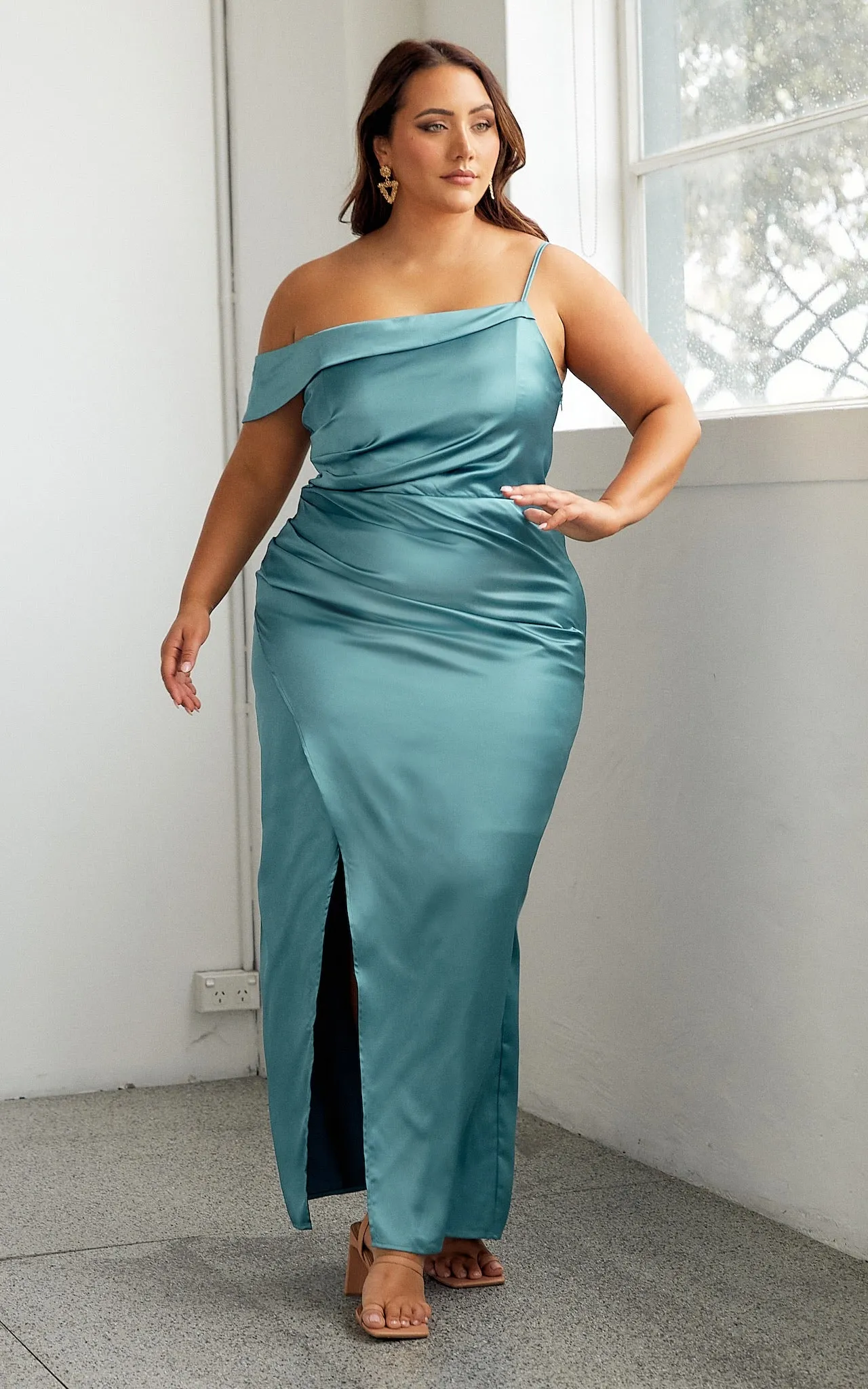 Luna Dress - Teal