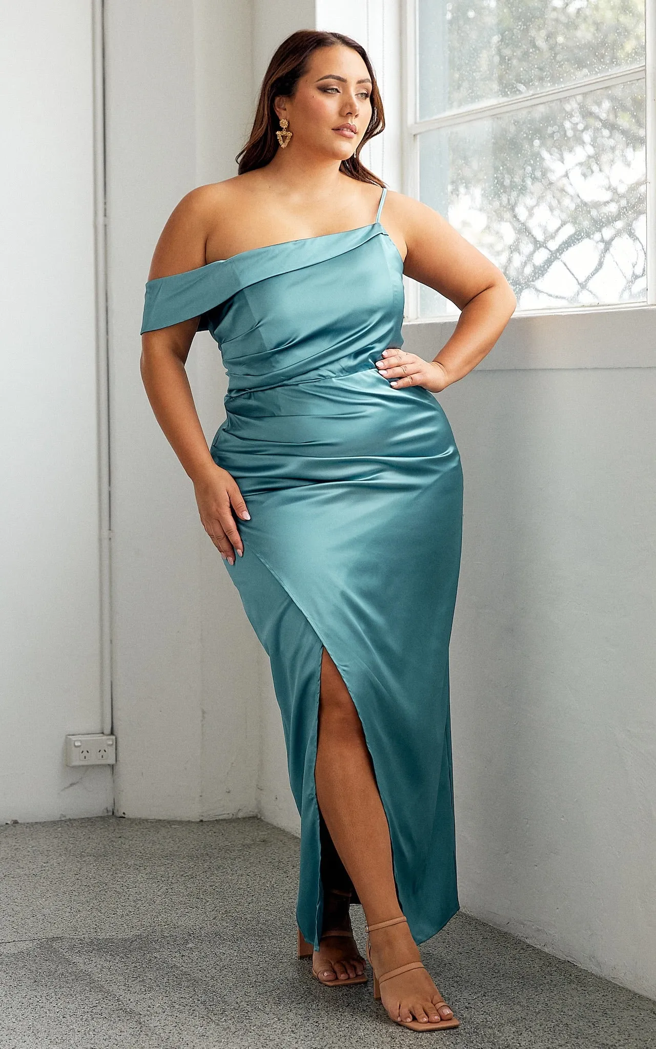 Luna Dress - Teal