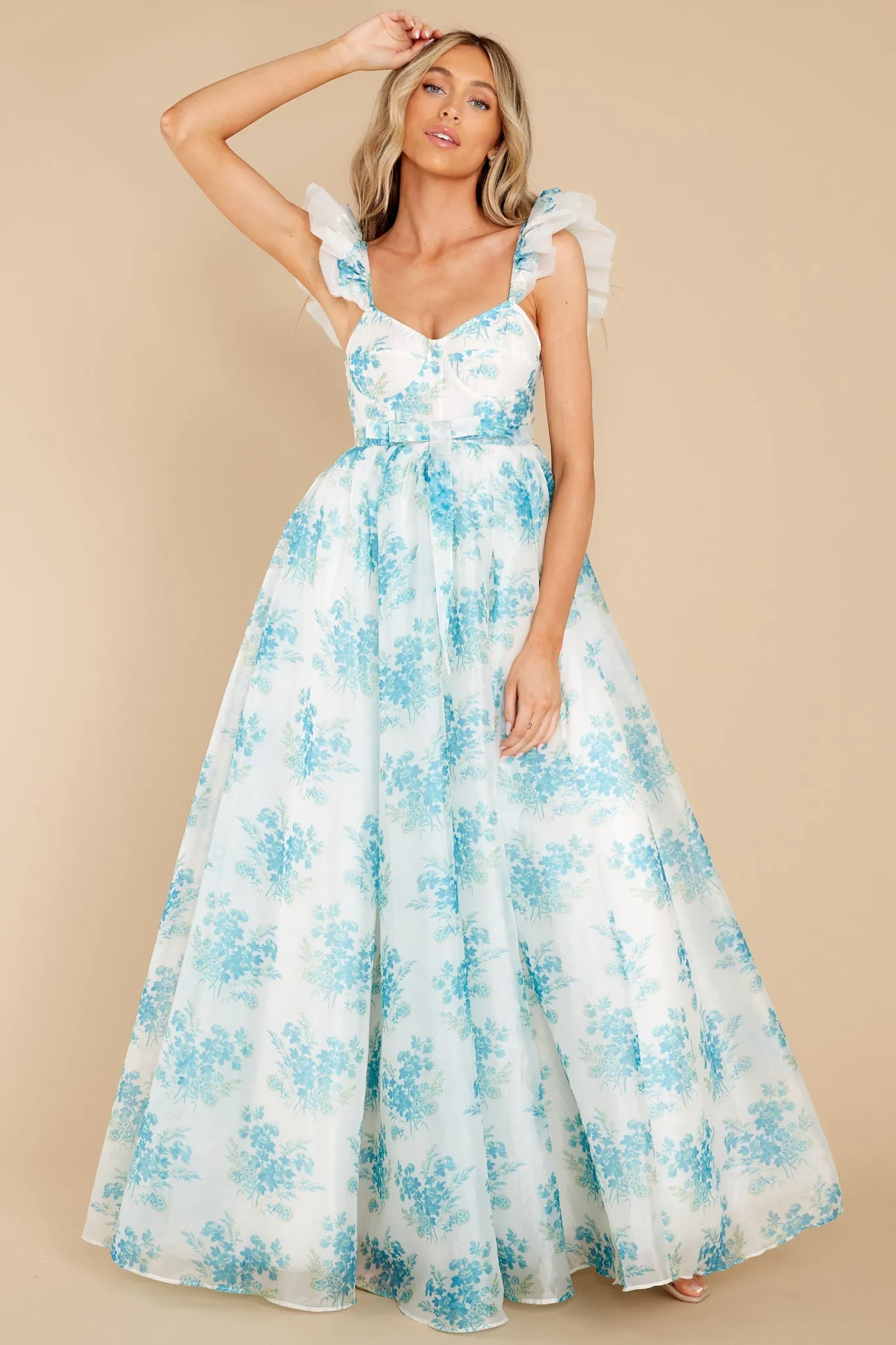 Macron Magic Turquoise Gown