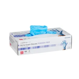 McKesson Confiderm® 3.8 Nitrile Exam Glove, Small, Blue