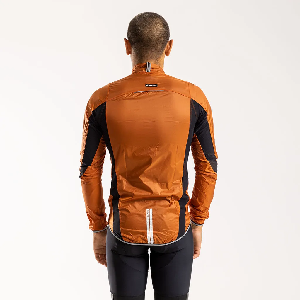 Men's Cirro Windproof Jacket (Rust)