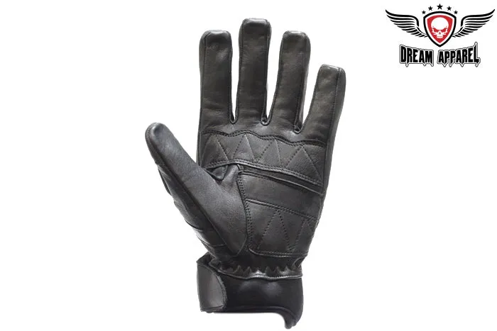 Men's Padded Premium Gloves With Elastic Wrist