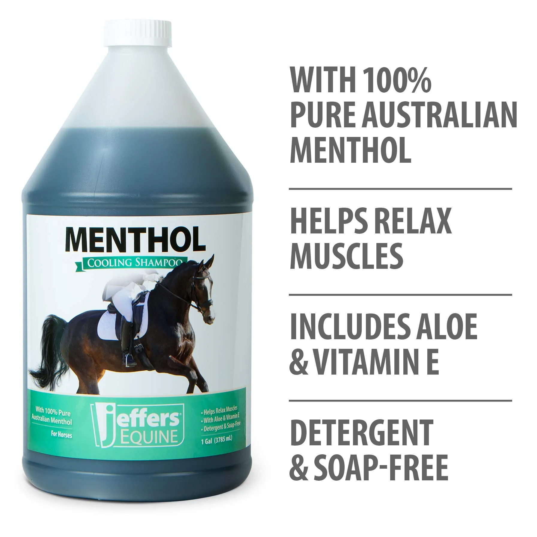 Menthol Cooling Shampoo for Horses