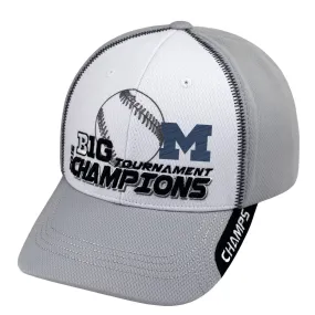 Michigan Wolverines 2015 Big 10 Baseball Tournament Champs Locker Room Hat Cap