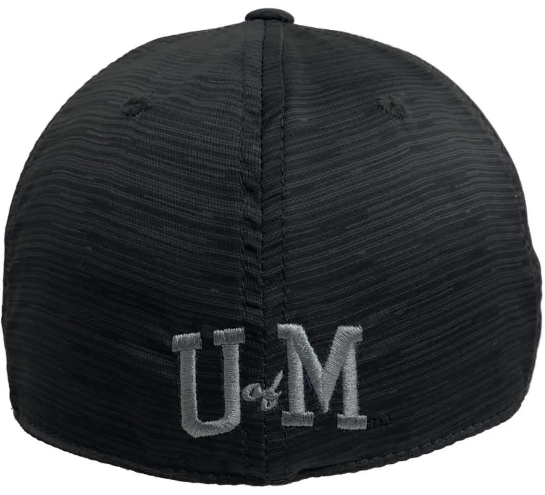 Michigan Wolverines TOW Black "Trace" Structured Flexfit Fitted Hat Cap