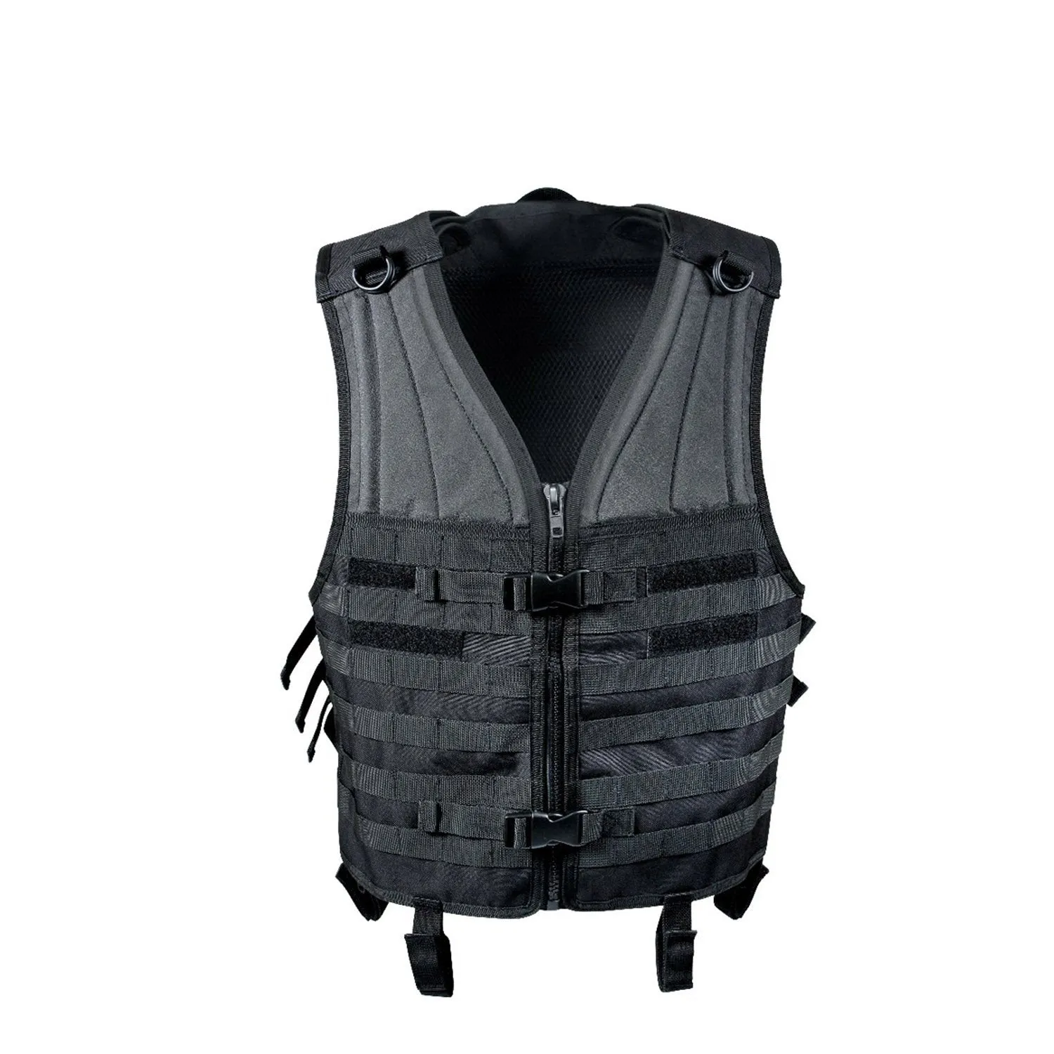 MOLLE MODULAR TACTICAL VEST - BLACK