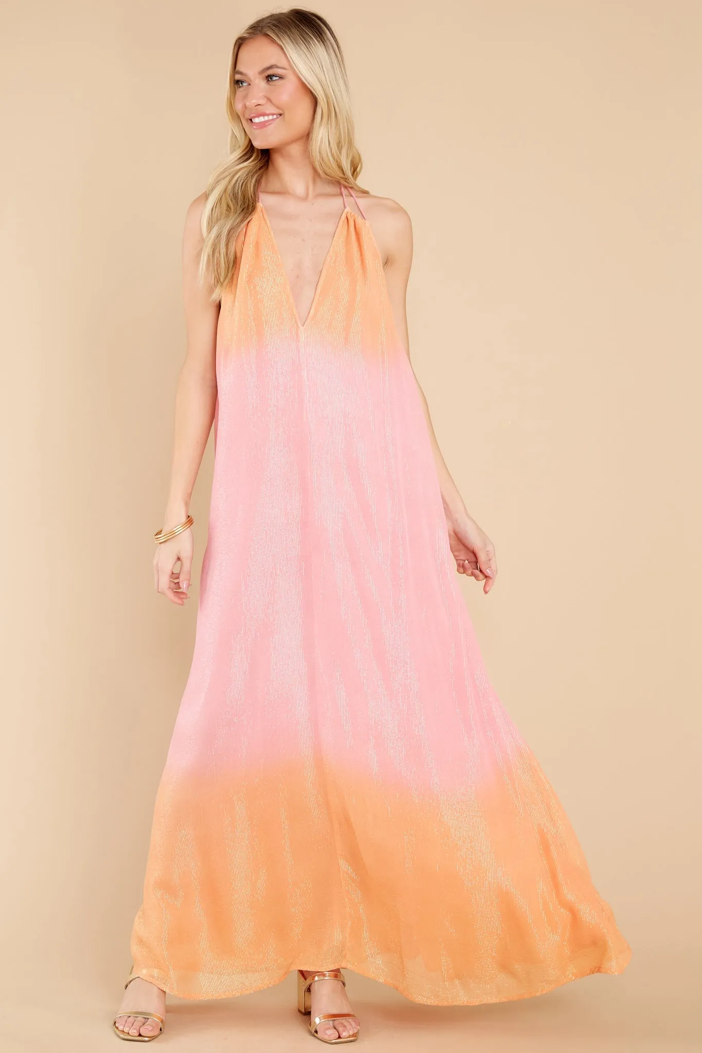 Natasha Marbella Tie And Dye Long Dress