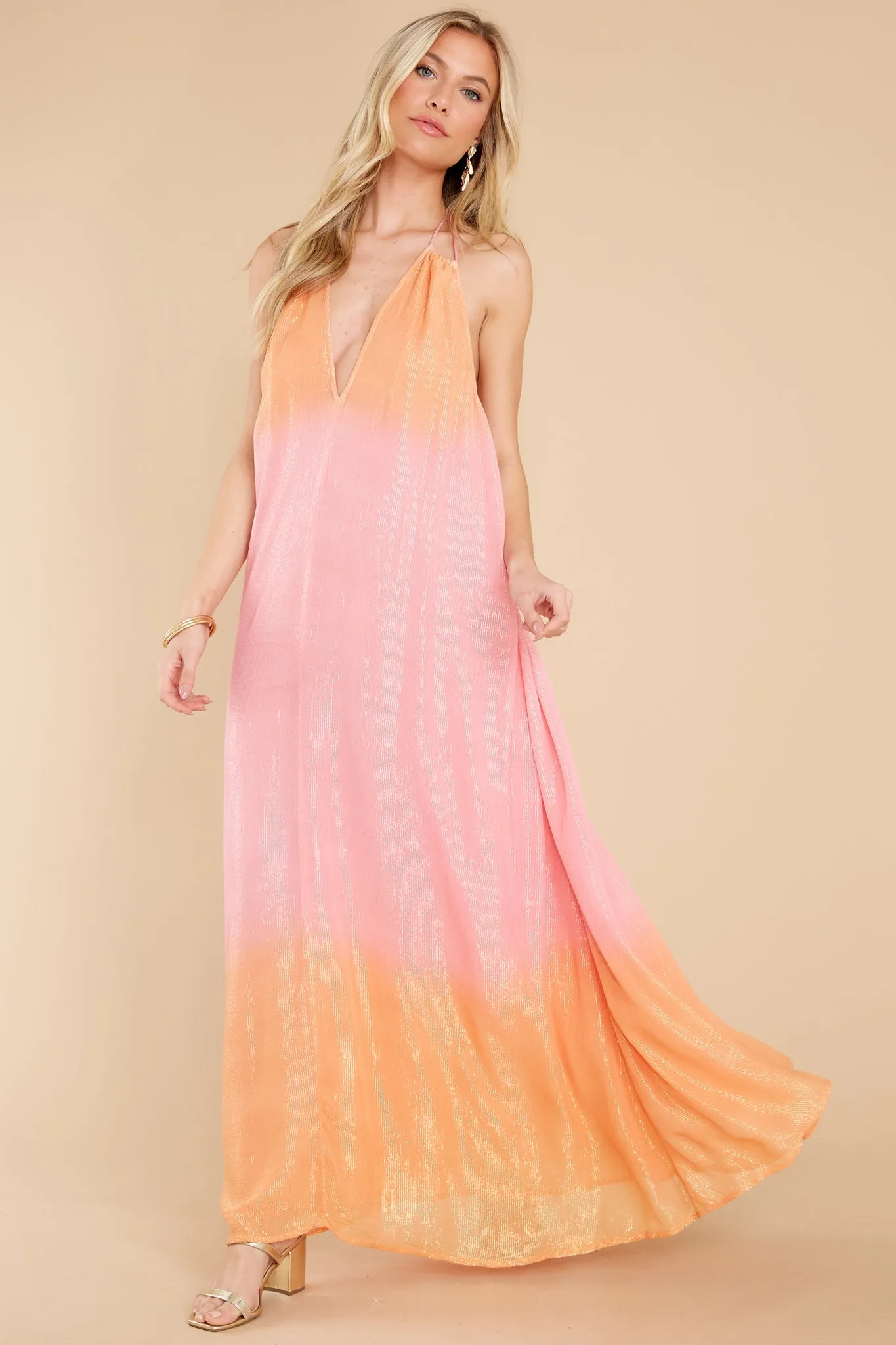 Natasha Marbella Tie And Dye Long Dress