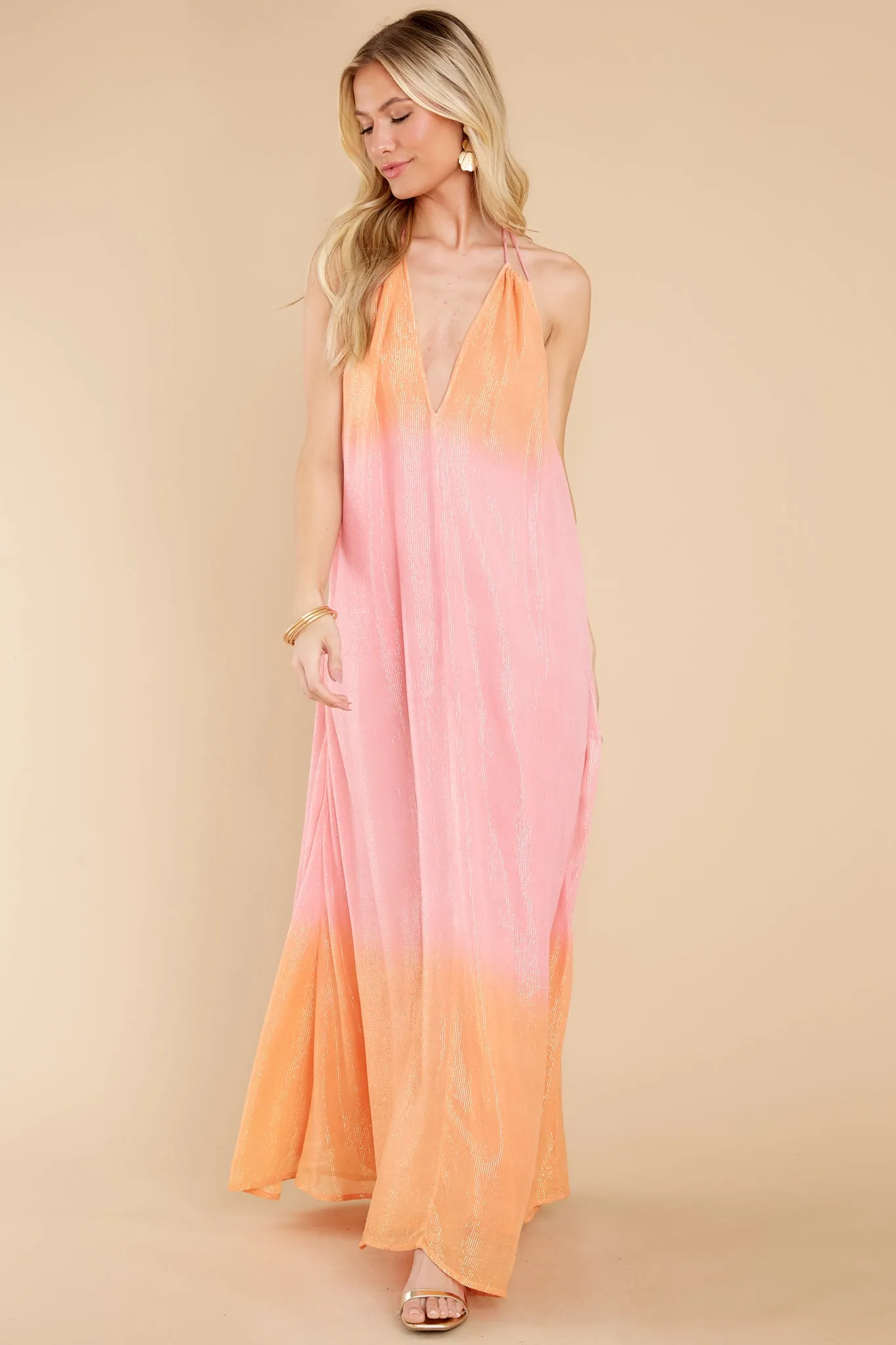 Natasha Marbella Tie And Dye Long Dress