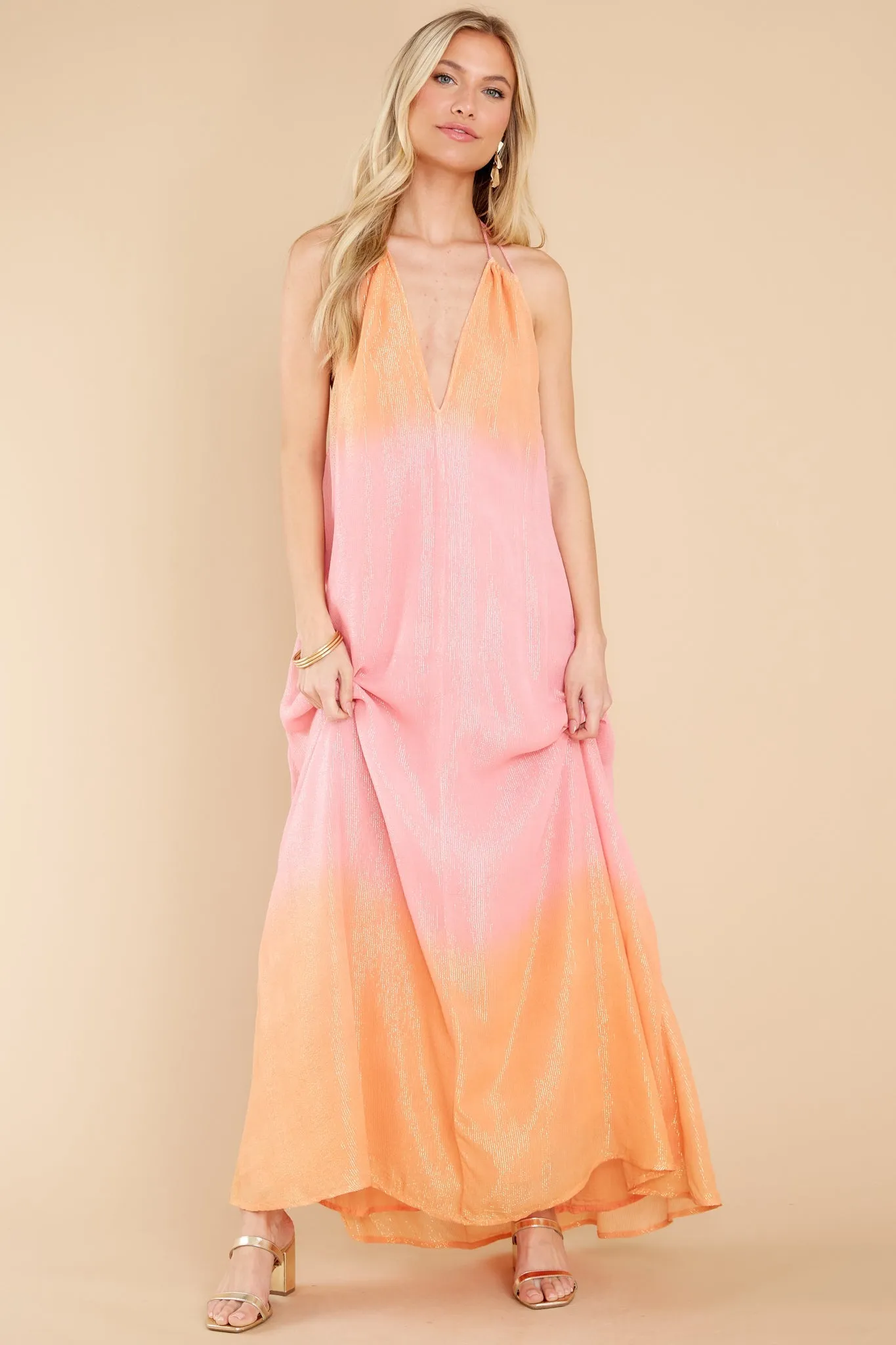 Natasha Marbella Tie And Dye Long Dress