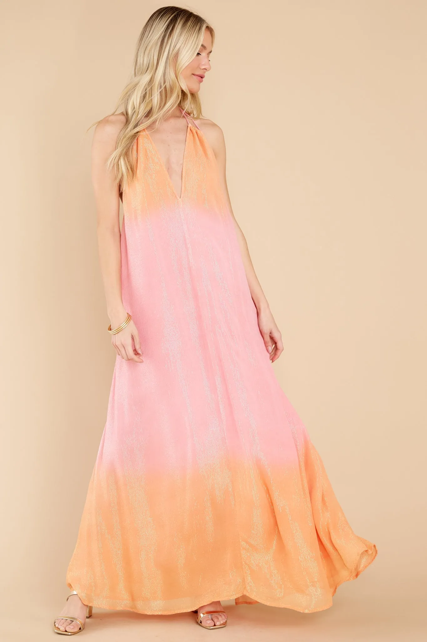 Natasha Marbella Tie And Dye Long Dress