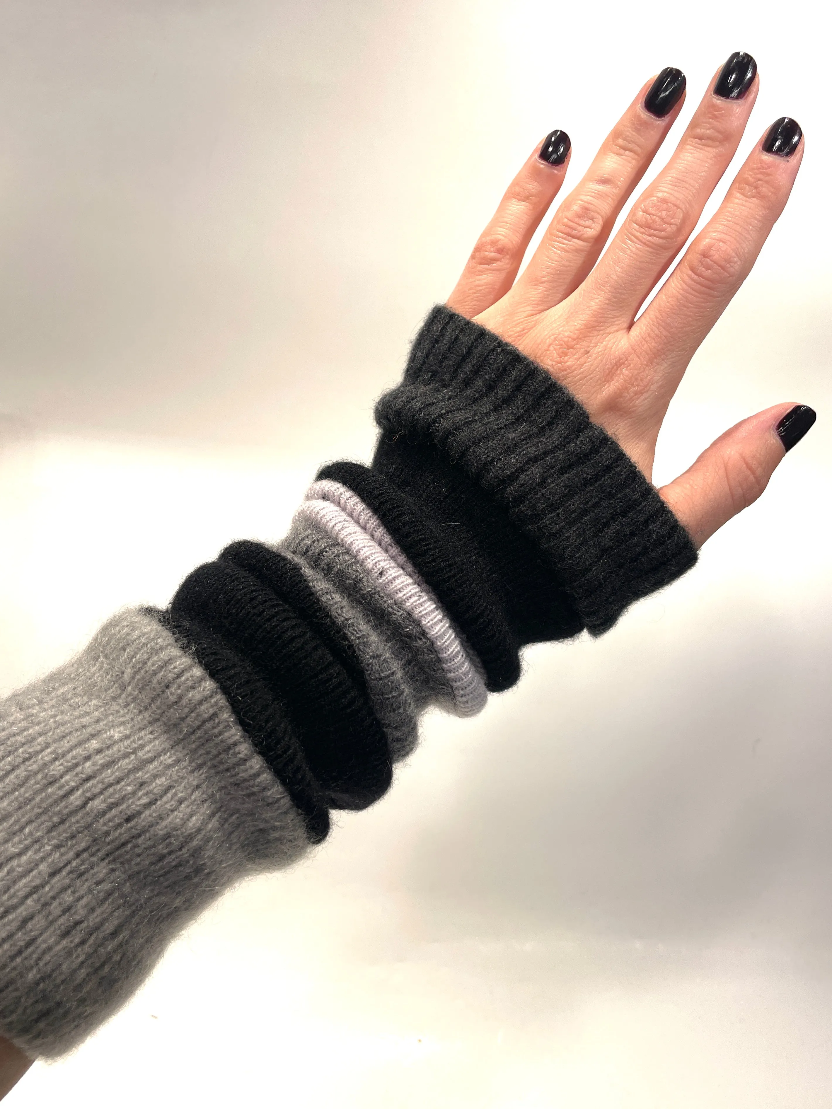 *NEW* Ribbed Recycled Cashmere Sleeves