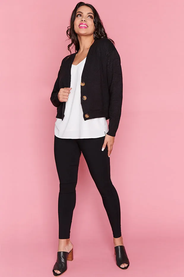 Norma Black Cardi