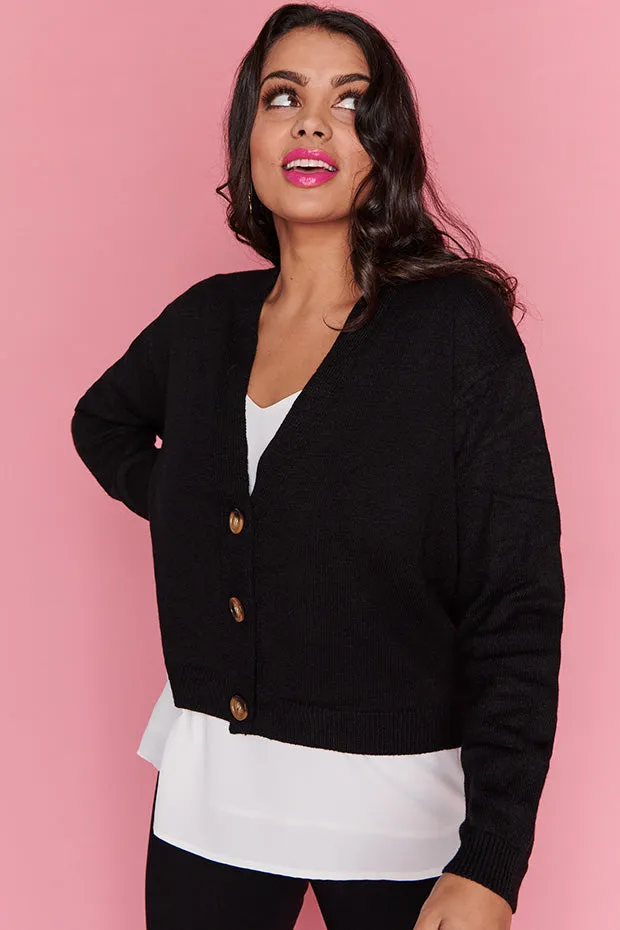 Norma Black Cardi