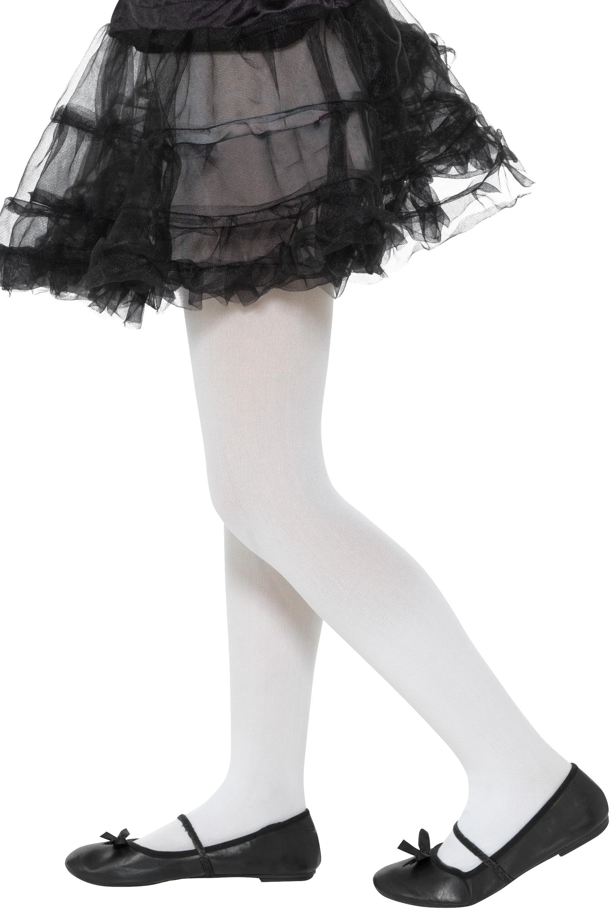 Opaque Tights, Childs, White