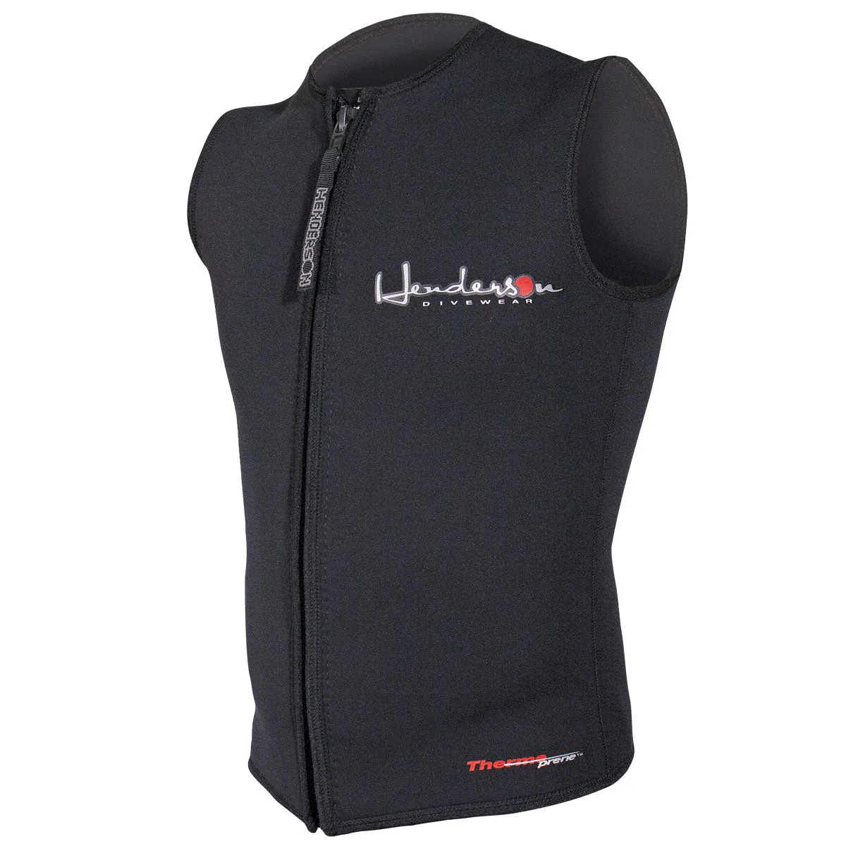 Open Box Henderson Man 3mm Thermoprene Zipper Vest Scuba Diving Wetsuit, Size: Large