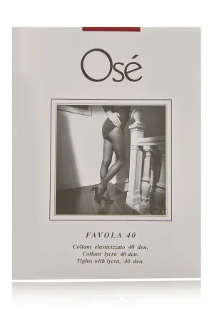 OSÉ FAVOLA 40 Opaque Fuchsia Tights (Fucsia)