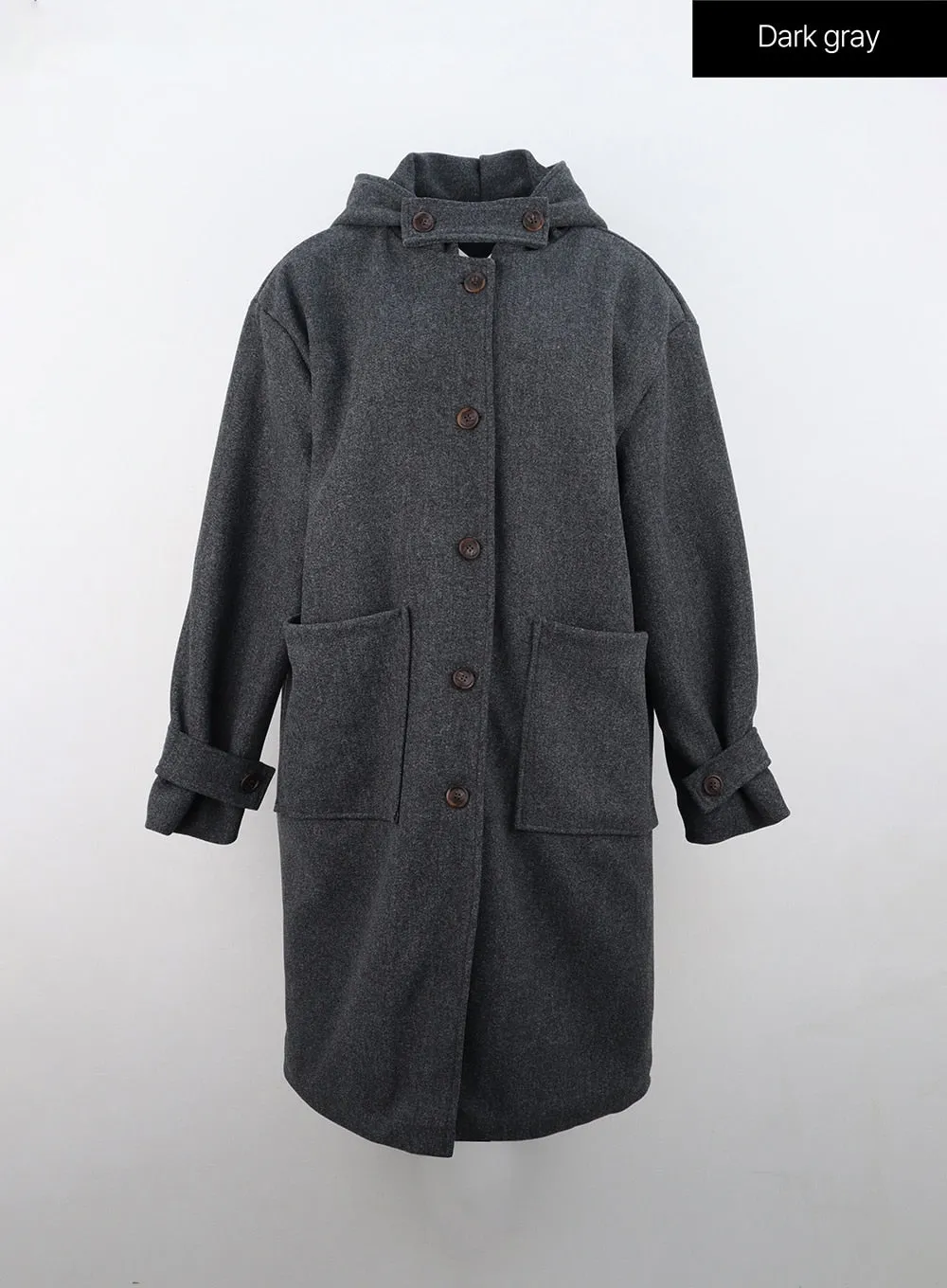 Oversized Midi Hooded Coat ON307