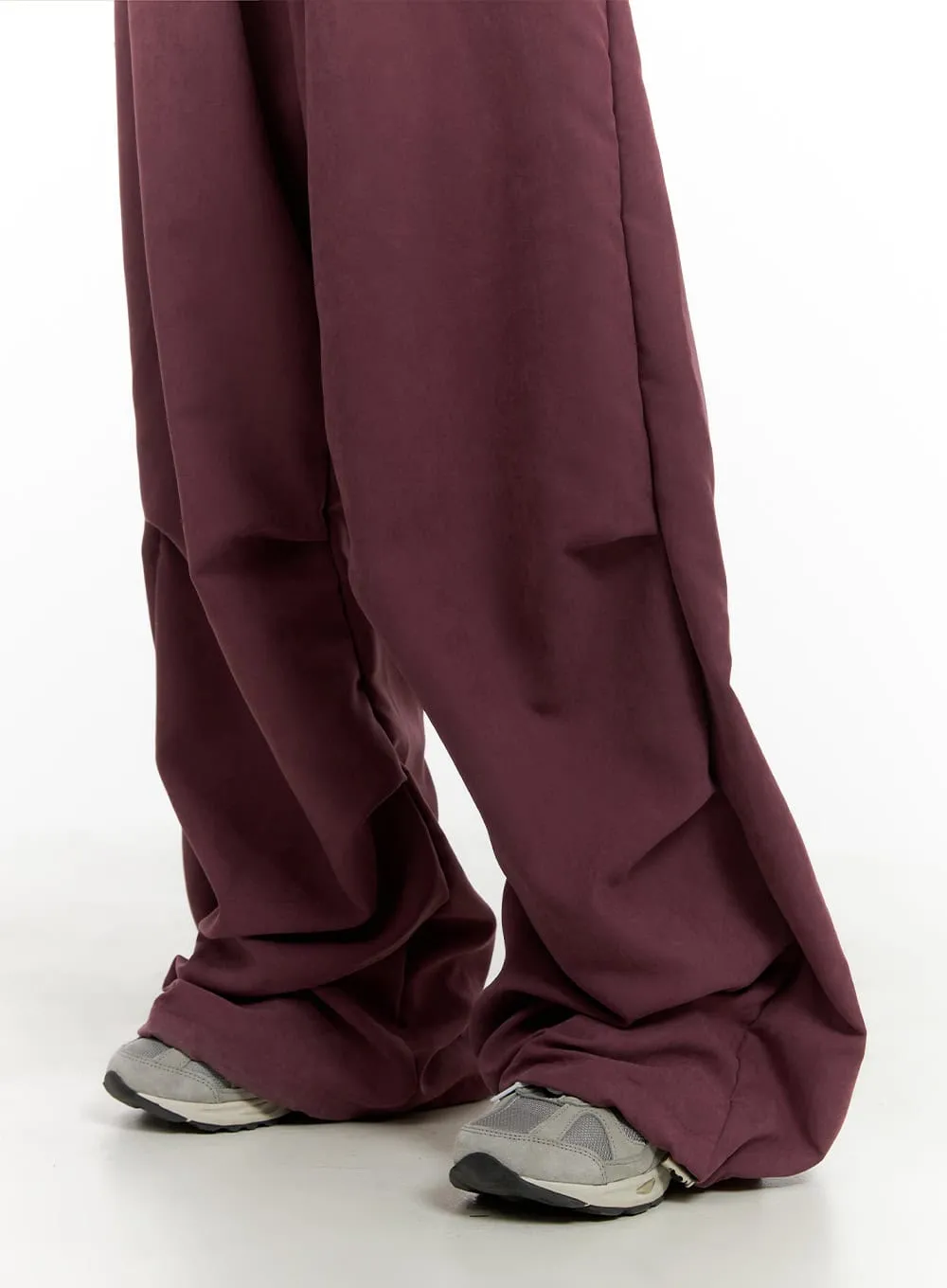 Pintuck Polyester Joggers (Unisex) CA424