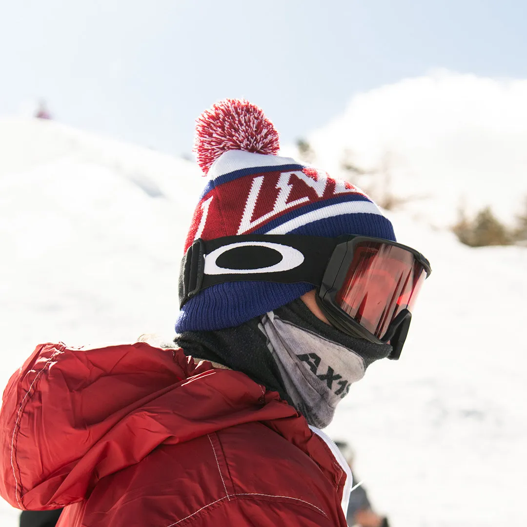 Pom Pom Blaster Beanie