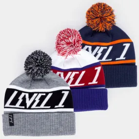 Pom Pom Blaster Beanie