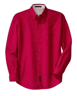 Port Authority - Extended Sized Long Sleeve Easy Care Shirt.   S608ES