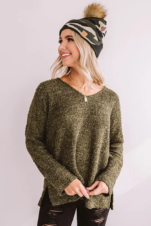 Pretty And Poised Shift Sweater