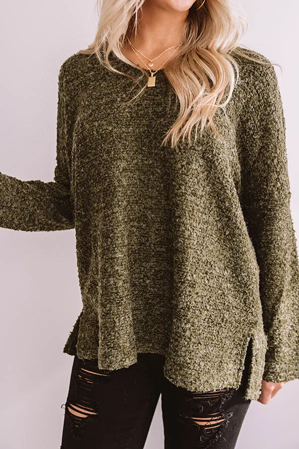 Pretty And Poised Shift Sweater