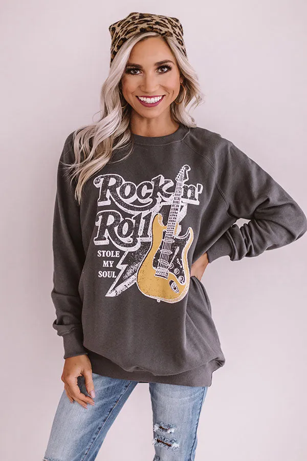 Rock N' Roll Stole My Soul Sweatshirt