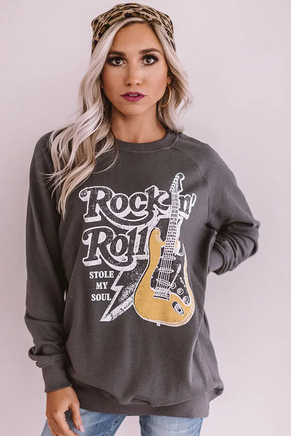 Rock N' Roll Stole My Soul Sweatshirt