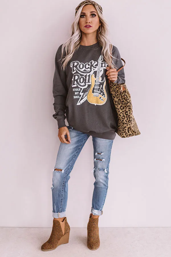 Rock N' Roll Stole My Soul Sweatshirt