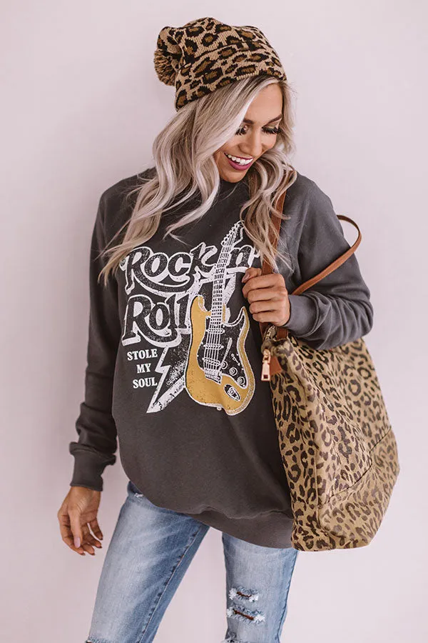 Rock N' Roll Stole My Soul Sweatshirt