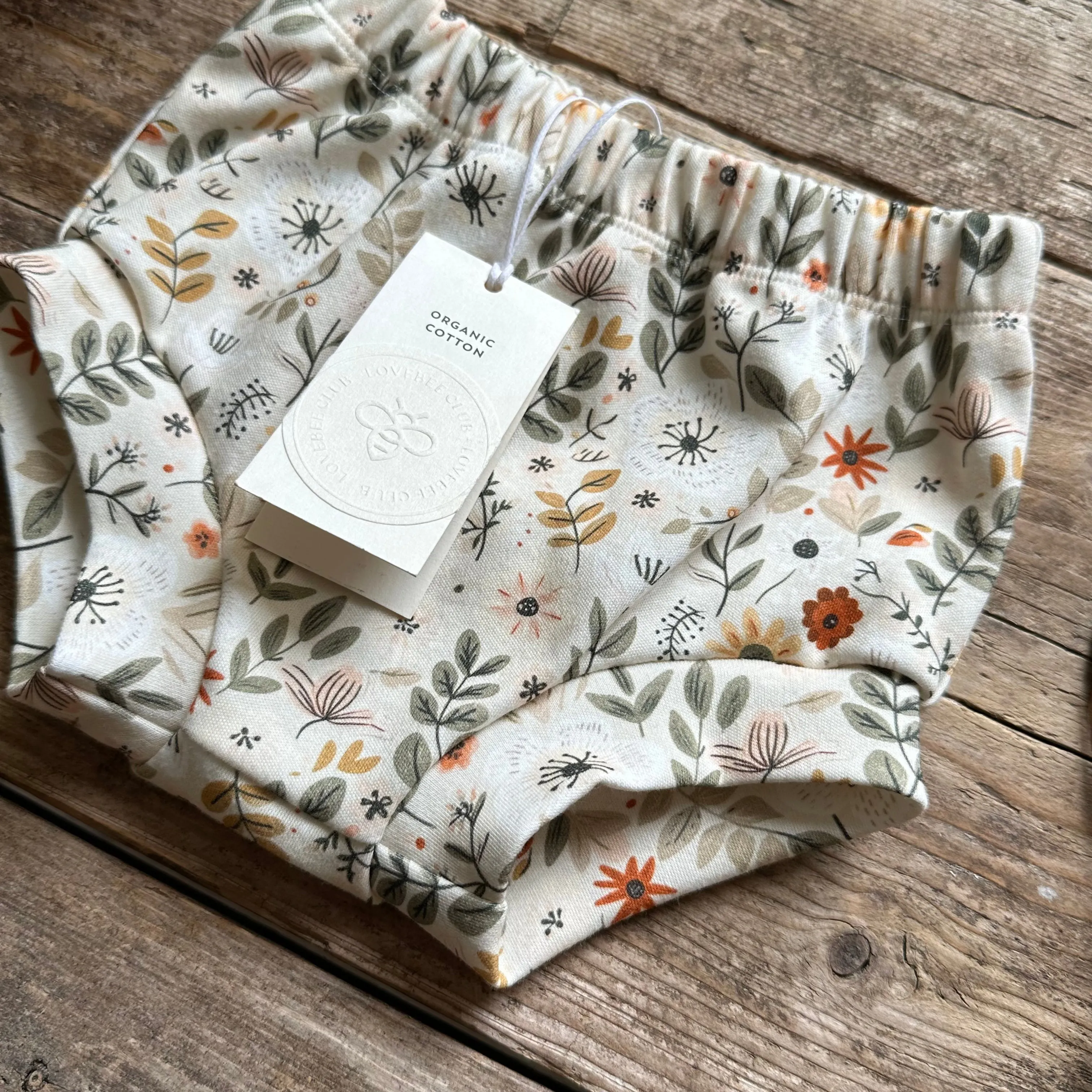 Sage Floral Bloomers