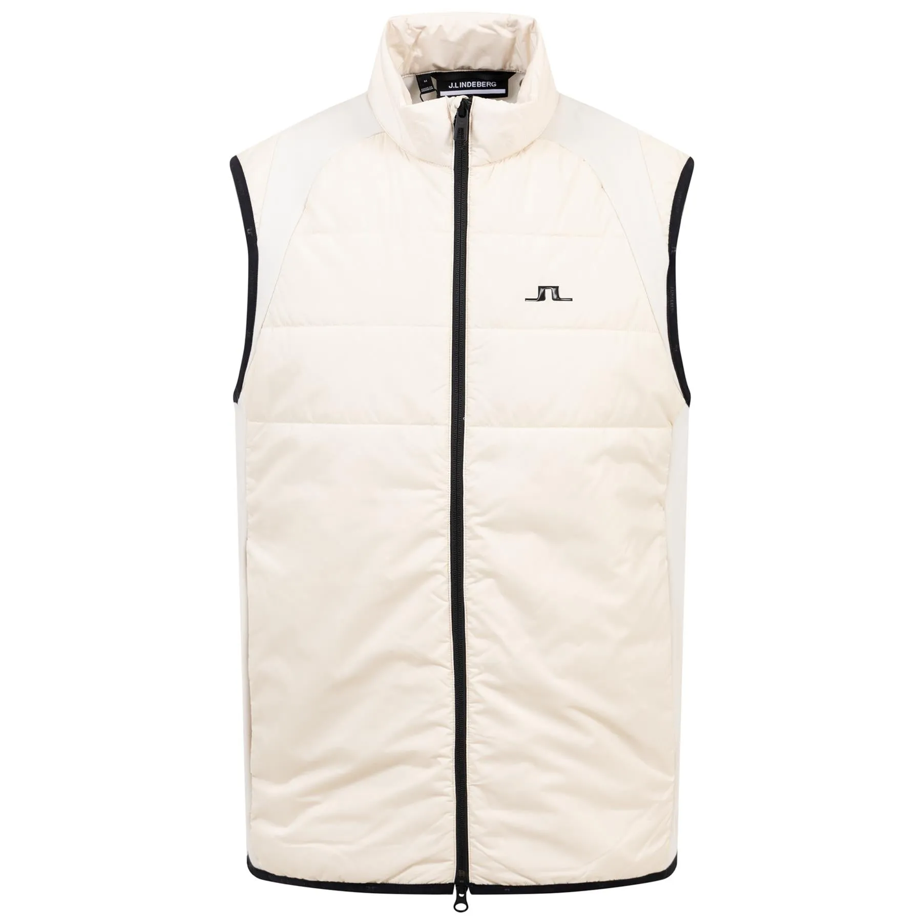 Scott Merino Brush Hybrid Gilet Almond Milk Beige - SS24