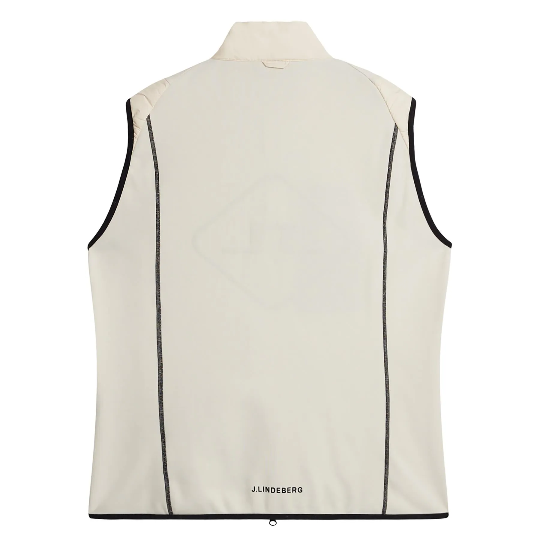 Scott Merino Brush Hybrid Gilet Almond Milk Beige - SS24