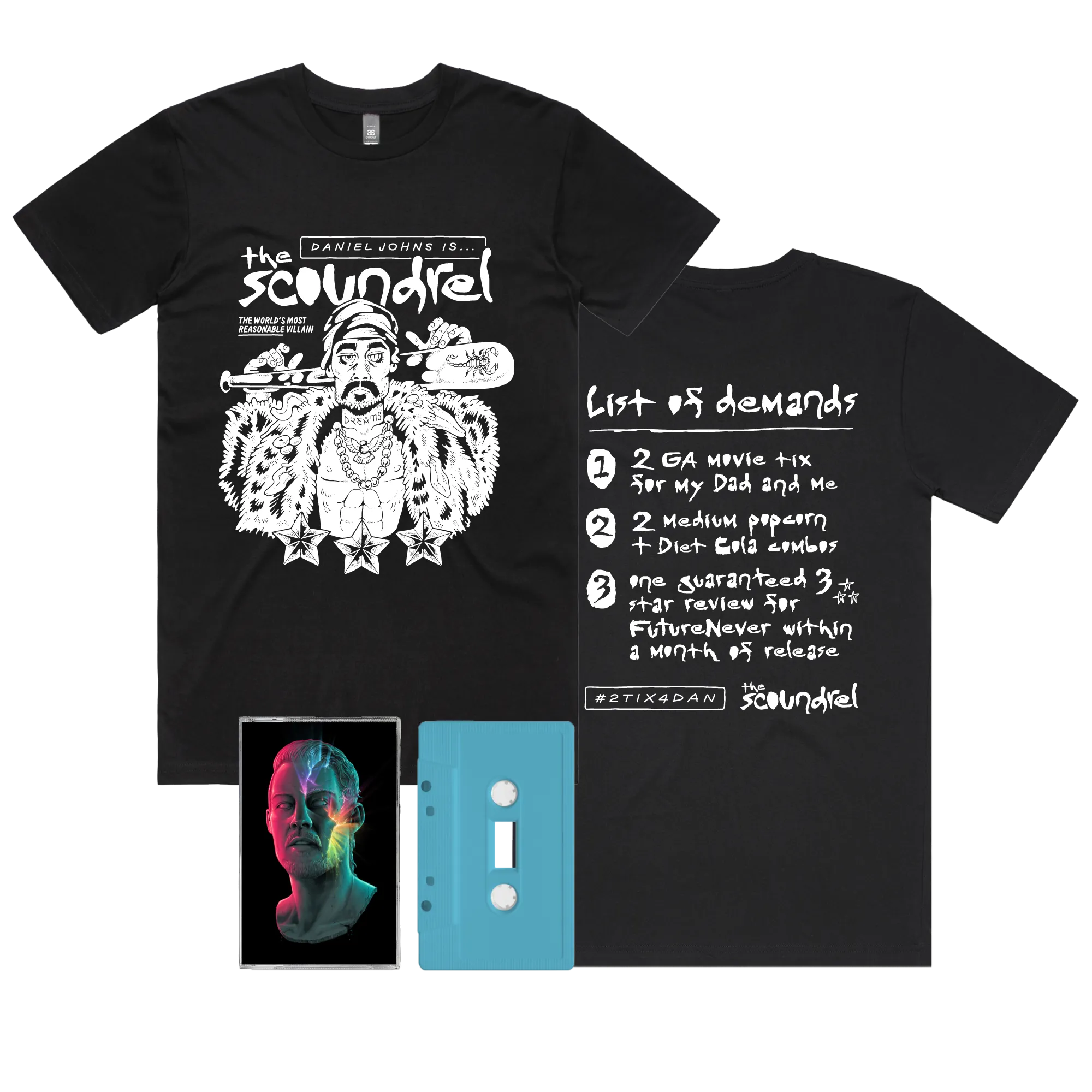 Scoundrel Bundle / Black T-Shirt