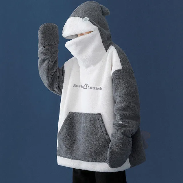 Sea Shark Stylish Hoodie