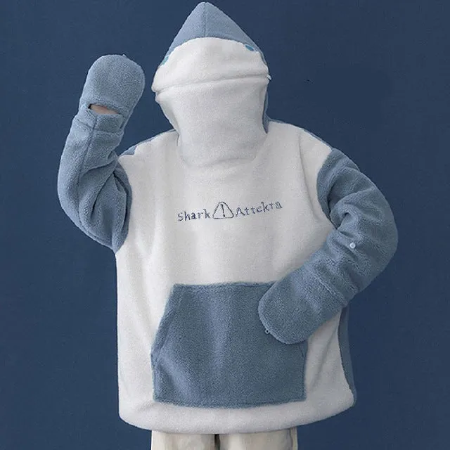 Sea Shark Stylish Hoodie