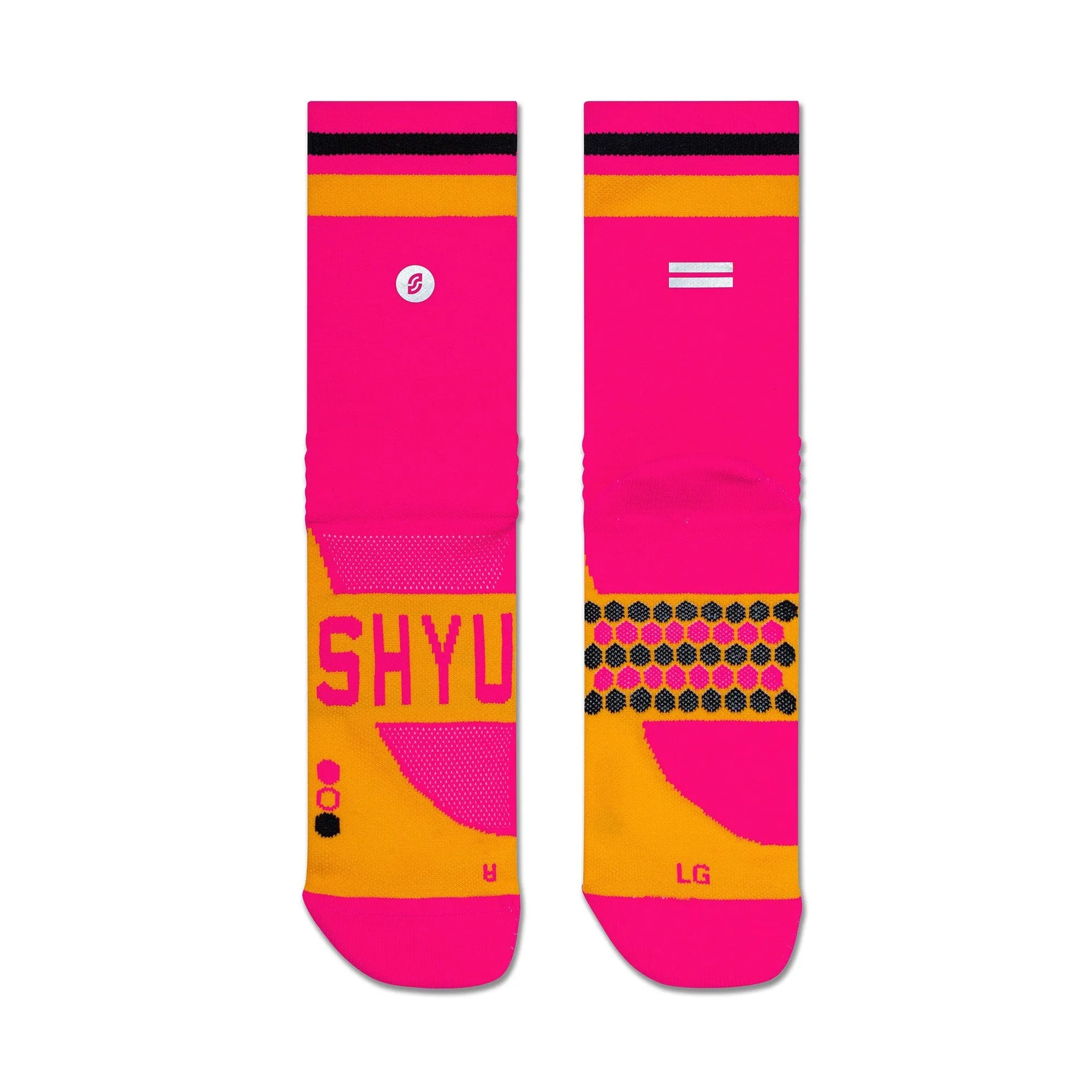 Shyu Racing Sock - Pink | Orange | Black