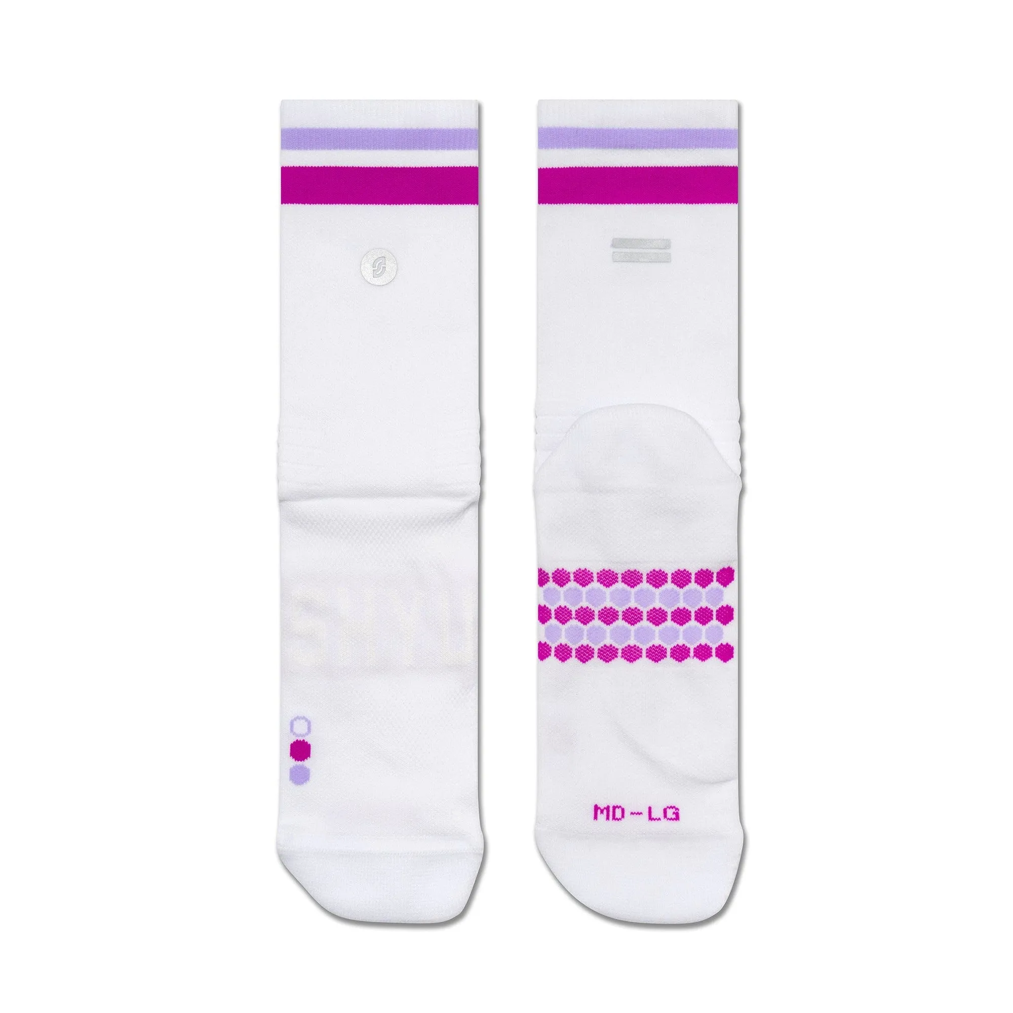 Shyu Racing Sock - White | Grape | Lilac