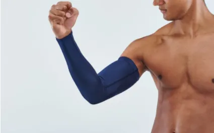 SKINS Unisex's Compression Arm sleeve 1-Series - Navy Blue