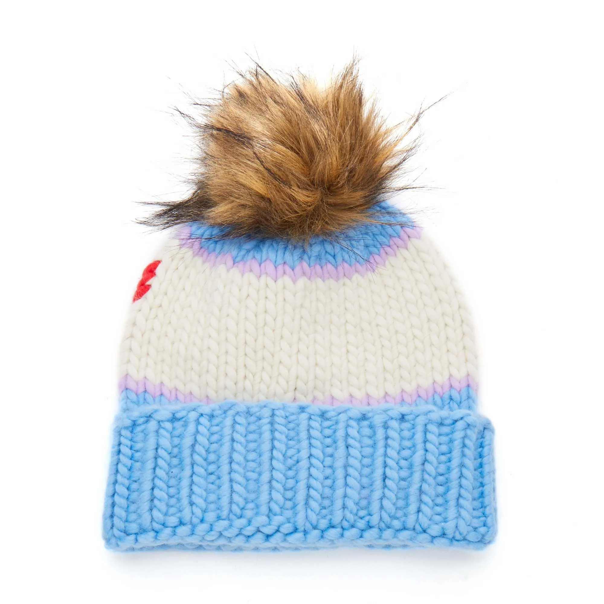 SKY BLUE BIG SKY BEANIE