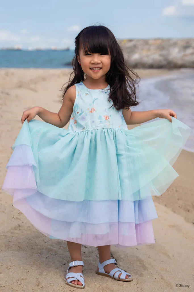 Skye Dress - Turquoise Ariel (12M Last Pieces!)