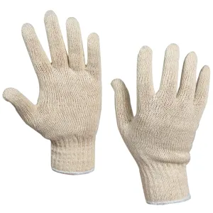 String Knit Cotton Gloves - Small