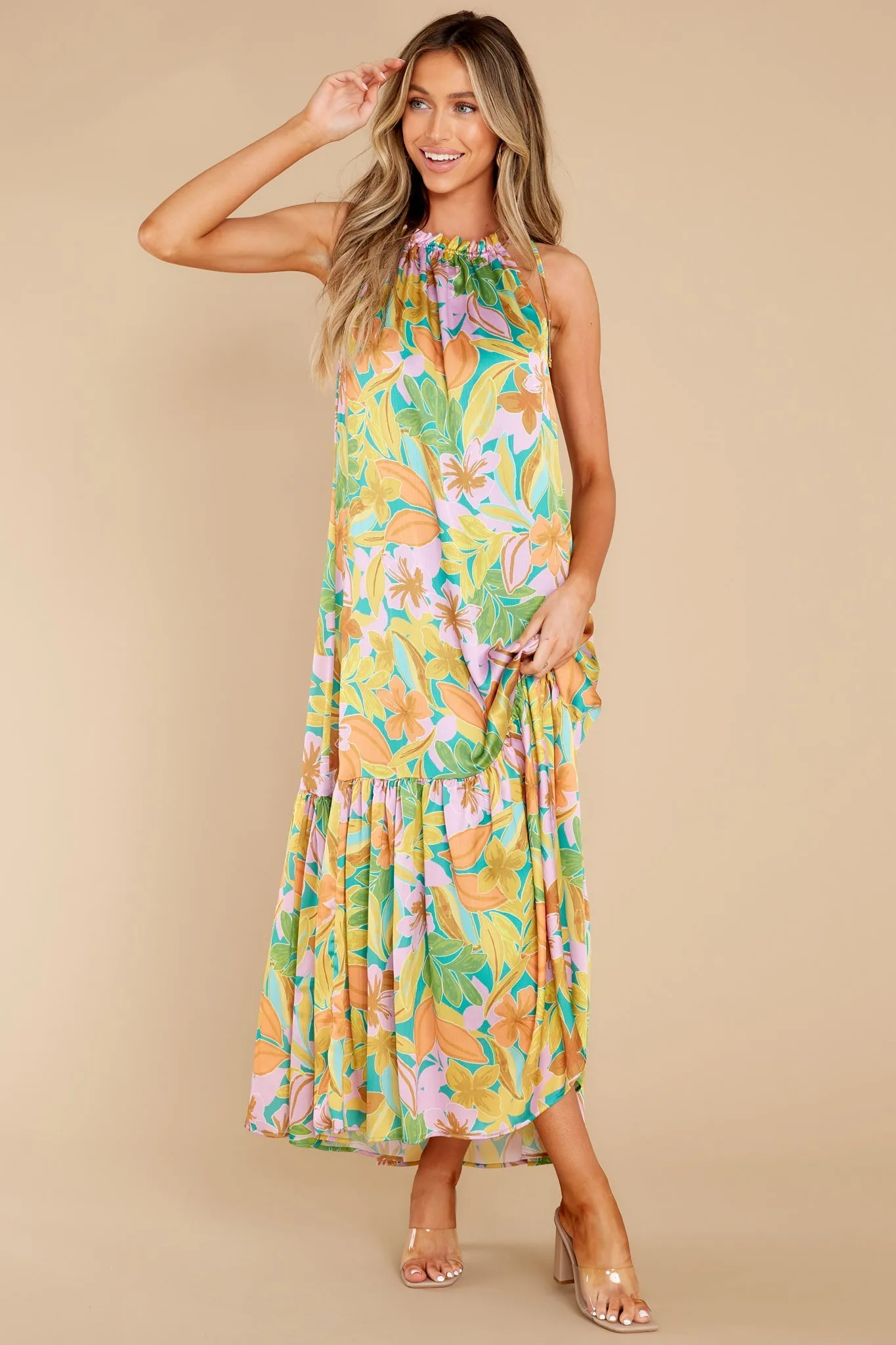 Sullivan Malibu Floral Dress