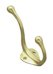 Superior Brass Hat & Coat Hook PB 100mm (Proj. 73mm)