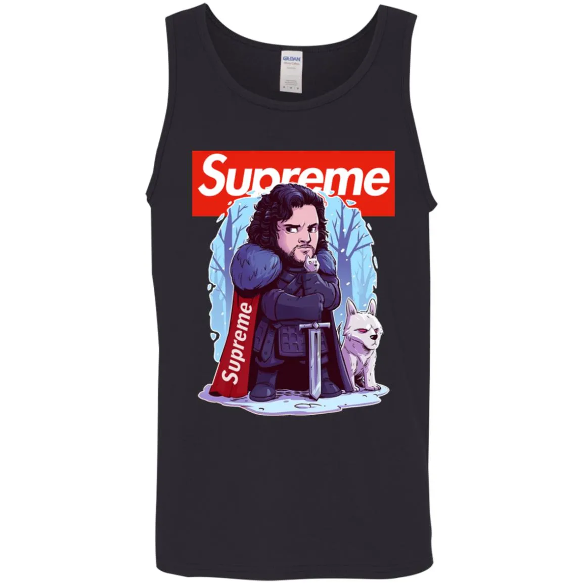 Supreme Game Of Thrones T-shirt Men Cotton Tank