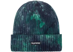 Supreme Overdyed Beanie (SS24) Splatter Green