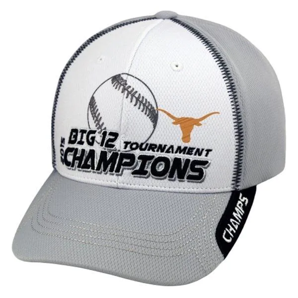 Texas Longhorns 2015 Big 12 Baseball Tournament Champions Locker Room Hat Cap